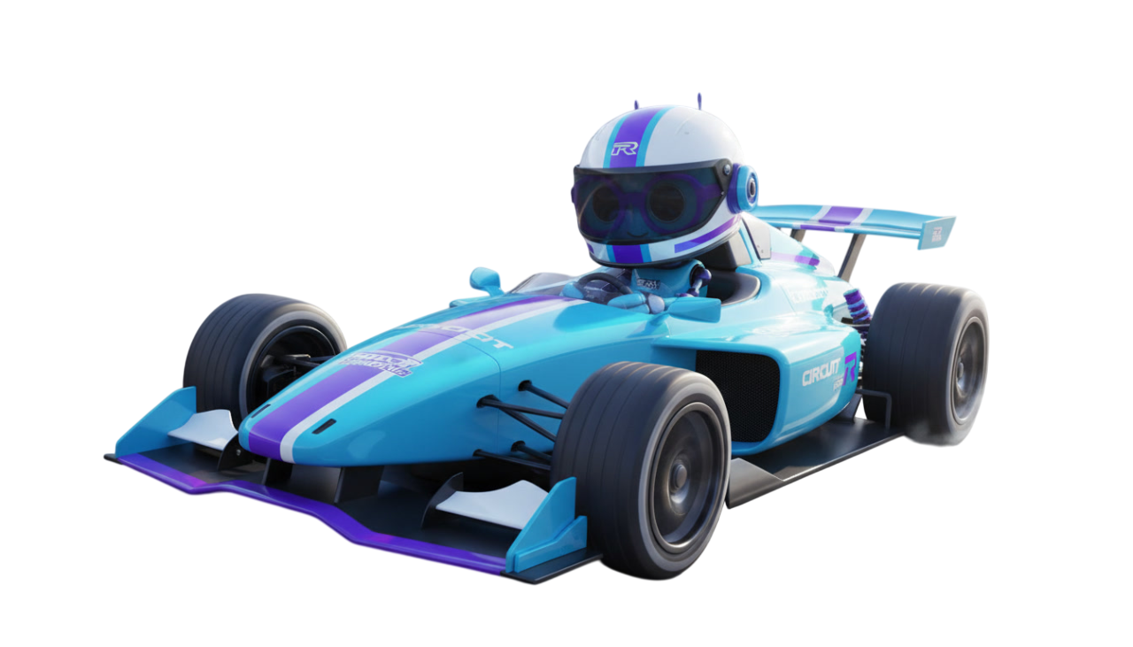 Linguito corredor, simbolizando la velocidad y eficiencia del procesamiento de lenguaje